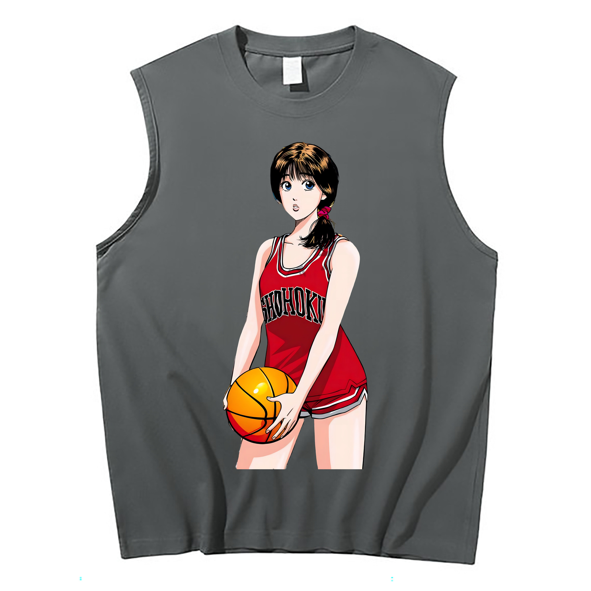 （画像用） SLAM DUNK／スラムダンク コットン100％タンクトップ（フロントプリント）